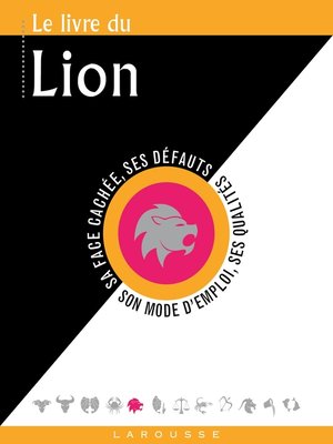cover image of Le livre du Lion